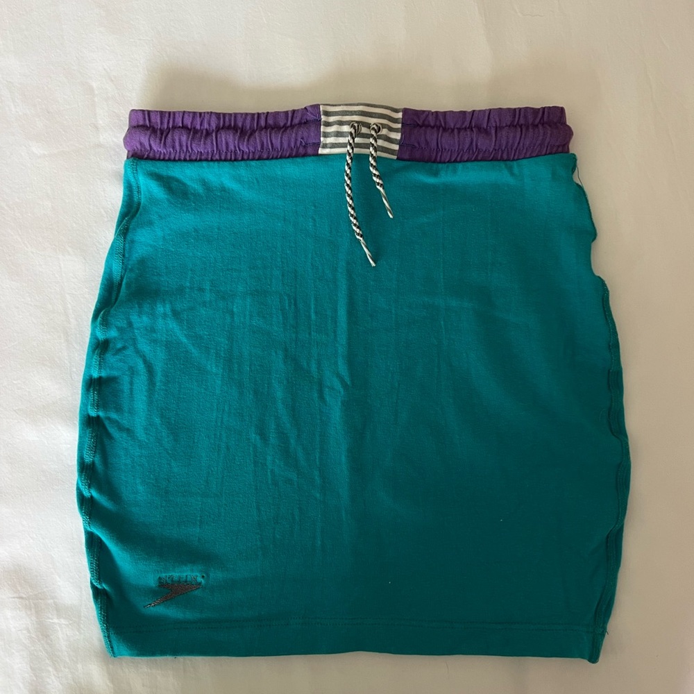 Speedo Teal and Purple Pencil Skirt